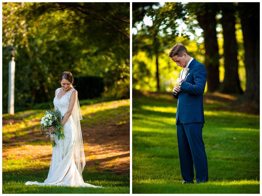 bride and groom portraits at the Publick House